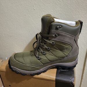 The North Face Olive Green Snow Boots